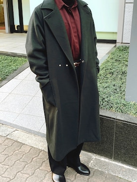 シンさんさん（メンズ・173cm）の冬コーディネート