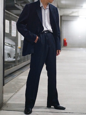 「アイテム（フォーマルスーツ/小物）」を使った、れおんさん（メンズ・170cm・10代）の夏コーディネート