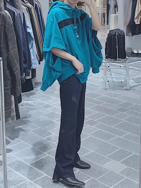 「STUDIOUS（ステュディオス）のアイテム（その他）」を使った、れおんさん（メンズ・170cm）の秋コーディネート