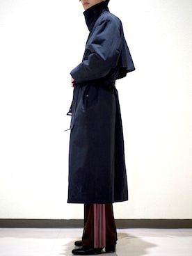 「hatra（ハトラ）のアイテム（ジャケット/アウター）」を使った、れおんさん（メンズ・171cm）の秋コーディネート