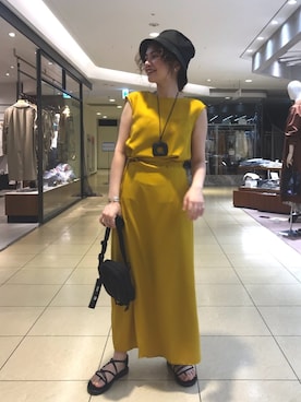 「CATHS （キャッツ）のアイテム（アクセサリー）」を使った、SHOさん（レディース・153cm）の夏コーディネート