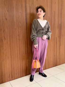 SHOさん（レディース・153cm）の冬コーディネート