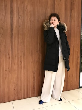 SHOさん（レディース・153cm）の冬コーディネート