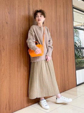 SHOさん（レディース・153cm）の冬コーディネート