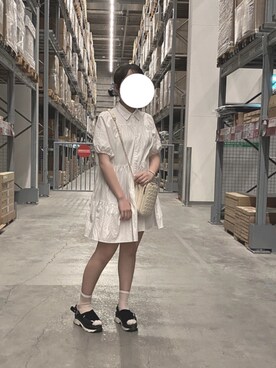 hluneeさん（レディース・151cm）の春コーディネート