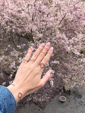 「ジュエリー」｜佐藤匠(@hello_takumi)さん（レディース・173cm）の春コーディネート