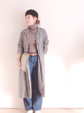 dechoさん(レディース・160cm)の春コーディネート