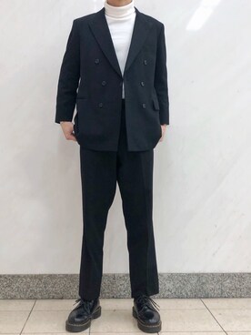 「u170」｜「アイテム（ジャケット/アウター）」を使った、はやと　　さん（メンズ・170cm）の春コーディネート