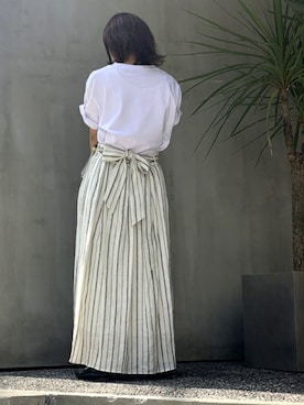 「NANO universe（ナノユニバース）のアイテム（パンプス）」を使った、nano・universe lady's webeditorさん（レディース・151cm）の春コーディネート