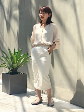 nano・universe lady's webeditorさん（レディース・151cm）の春コーディネート