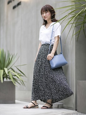 nano・universe lady's webeditorさん（レディース・151cm）の夏コーディネート