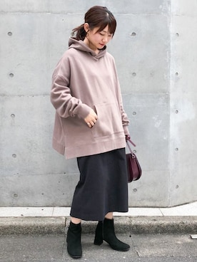 「YAHKI（ヤーキ）のアイテム（バッグ）」を使った、nano・universe lady's webeditorさん（レディース・151cm）の秋コーディネート