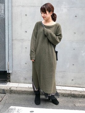 nano・universe lady's webeditorさん（レディース・151cm）の秋コーディネート