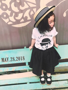 ✿ℍ𝔸ℕℕ𝔸✿ さん（キッズ・90cm）の春コーディネート