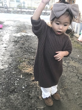 ✿ℍ𝔸ℕℕ𝔸✿ さん(キッズ・90cm)の冬コーディネート