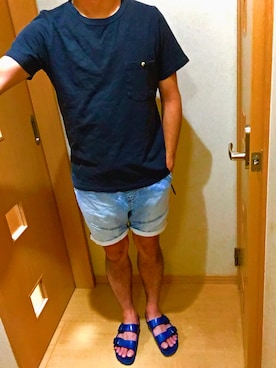 「Hub&Spoke（ハブアンドスポーク）のアイテム」を使った、tsukasa0120さん（メンズ・167cm）の夏コーディネート