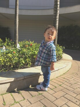 Hirokenさん（キッズ・80cm）の夏コーディネート