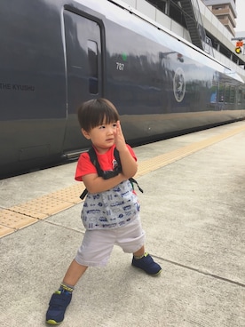 Hirokenさん（キッズ・100cm）の春コーディネート