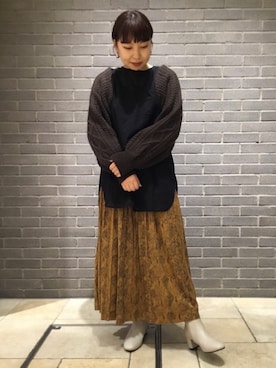 「1415」｜ORientalTRaffic アトレ上野店 .さん（レディース・156cm）の秋コーディネート