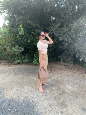 「moussyコーデ」｜じゅんなさん（レディース・158cm）の夏コーディネート