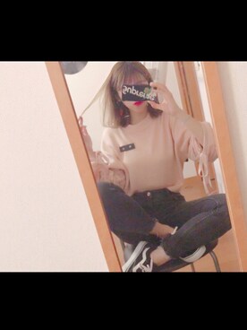 「-5kgjean」｜sa___yaさん（レディース・160cm）の冬コーディネート