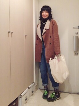 ナオさん（レディース・162cm）の冬コーディネート