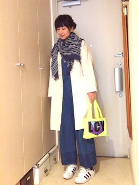 「BAG'n'NOUN」｜「アイテム（その他アウター）」を使った、ナオさん（レディース・162cm）の春コーディネート
