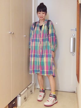 「エイリアンスタンパー」｜ナオさん（レディース・162cm）の春コーディネート