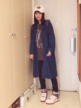 「エイリアンスタンパー」｜ナオさん（レディース・162cm）の春コーディネート