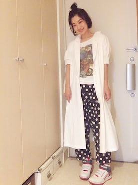 「エイリアンスタンパー」｜ナオさん（レディース・162cm）の夏コーディネート