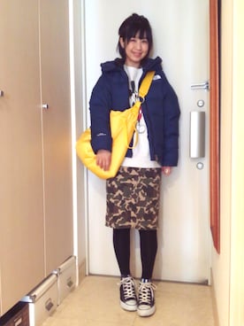 「BAG'n'NOUN」｜「アイテム（ジャケット/アウター）」を使った、ナオさん（レディース・162cm）の冬コーディネート