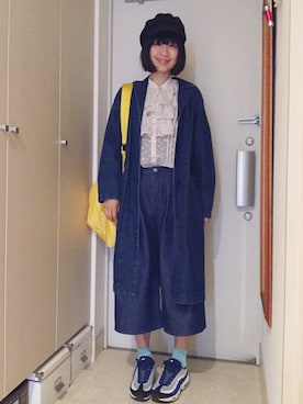 「BAG'n'NOUN」｜「アイテム（ジャケット/アウター）」を使った、ナオさん（レディース・162cm）の春コーディネート