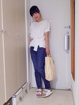 ナオさん（レディース・162cm）の夏コーディネート