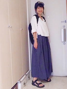 ナオさん（レディース・162cm）の夏コーディネート