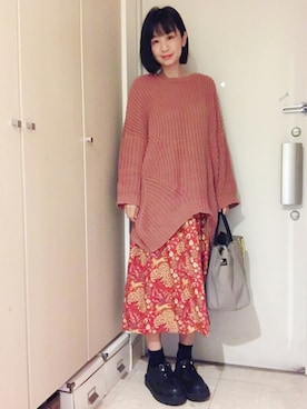 「RNA」｜「アイテム（その他シューズ）」を使った、ナオさん（レディース・162cm）の秋コーディネート