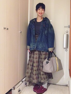 「BAG'n'NOUN」｜「アイテム（ジャケット/アウター）」を使った、ナオさん（レディース・162cm）の秋コーディネート