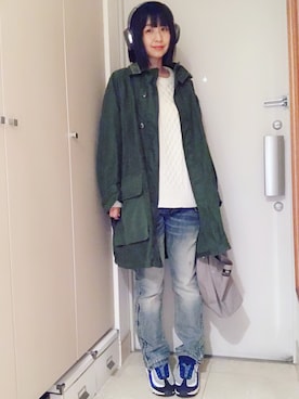 「BAG'n'NOUN」｜「アイテム（ジャケット/アウター）」を使った、ナオさん（レディース・162cm）の秋コーディネート