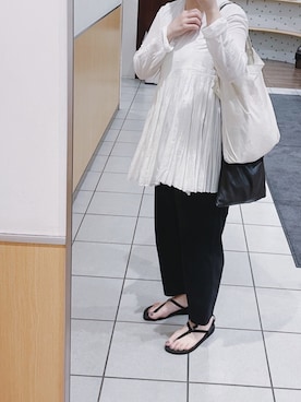 「ARTS & SCIENCE（アーツアンドサイエンス）のアイテム（パンツ）」を使った、7382さん（レディース・157cm）の春コーディネート