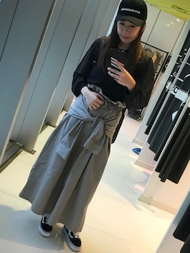 バレンシアガ キャップ レディース コーデ