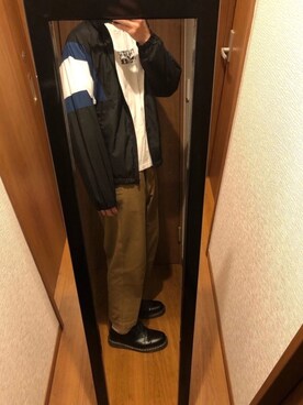 souさん（メンズ・185cm）の冬コーディネート