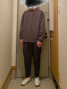 souさん（メンズ・185cm）の冬コーディネート