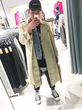 「KSUBI（スビ）のアイテム（ジャケット/アウター）」を使った、takuyaさん（メンズ・186cm）の秋コーディネート
