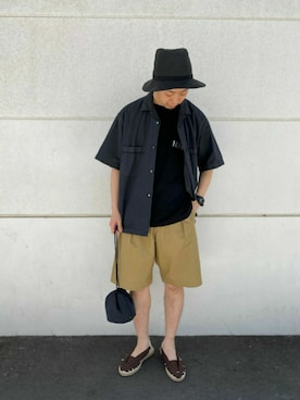 「worknotwork」｜宮岸 優太さん（メンズ・173cm）の春コーディネート