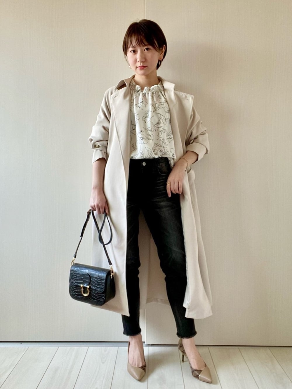 SLOBE IENA ウォッシャブルニュアンスコート【手洗い可能】スローブイエナ SLOBE IENA（スローブイエナ）の「ウォッシャブルニュアンスコート