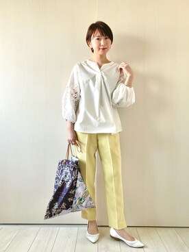 rika.さんの（Spick & Span | スピックアンドスパン）を使ったコーディネート