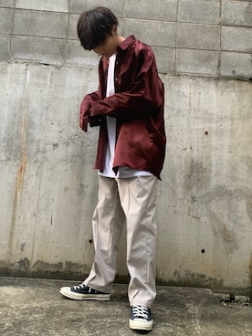 yusaku yoshidaさん（メンズ・175cm）の春コーディネート