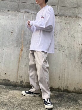 yusaku yoshidaさん（メンズ・175cm）の春コーディネート