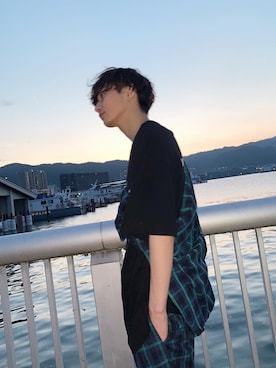 yusaku yoshidaさん（メンズ・175cm）の夏コーディネート