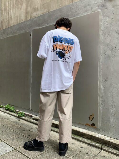 yusaku yoshida｜WHO'S WHO galleryのTシャツ/カットソーを使ったコーディネート - WEAR