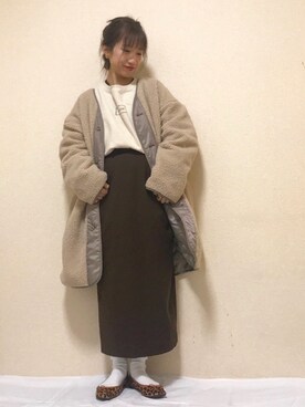 たっきー❁⃘さん（レディース・149cm）の冬コーディネート